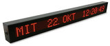 große LED Uhr
